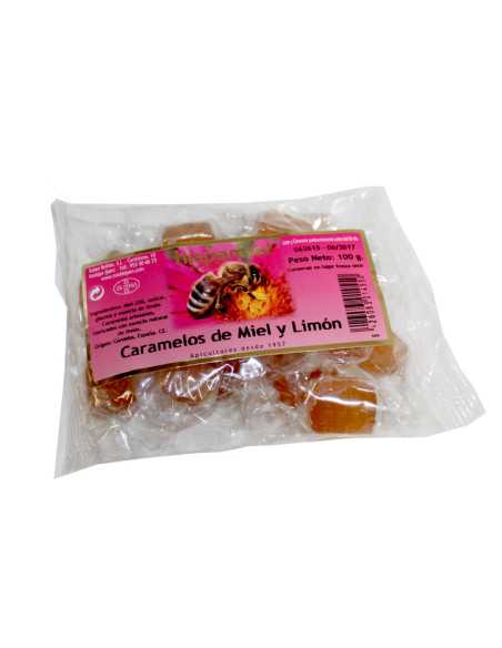 Caramelos Miel y Limon 100g Hispamiel