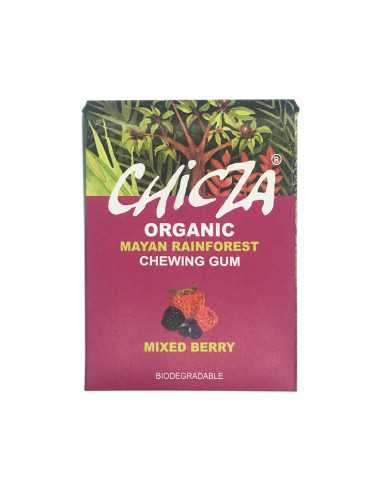 Chicles de sabor frutos del bosque Bio 30g Chicza