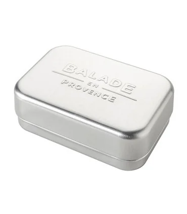 Jabonera de aluminio para sólidos con escurridor