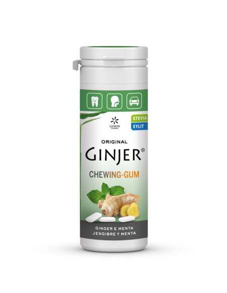 Chicles Ginjer Menta 30g Lemon Pharma