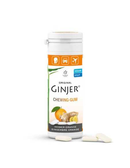 Chicles Ginjer Naranja 30g Lemon Pharma