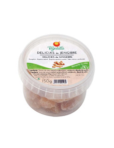 Delicias de jengibre convencional 150g Vegetalia