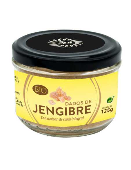 Jengibre en dados bio 125g Sol Natural