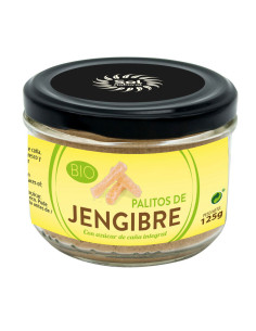 Palitos de jengibre bio 125g Sol Natural