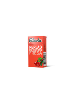 Perlas de hierbas fresa sin azucar 25 g Ricola