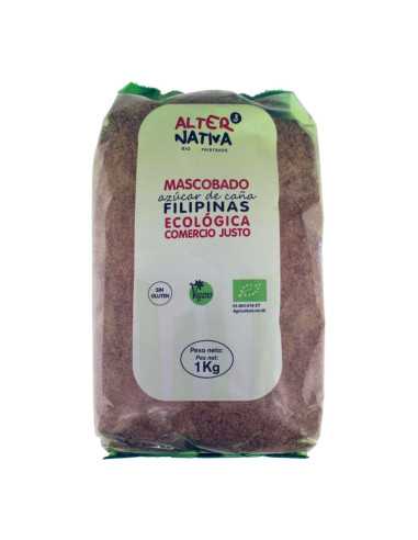Azucar de caña mascobado de Filipinas bio 1 kg Alternativa 3