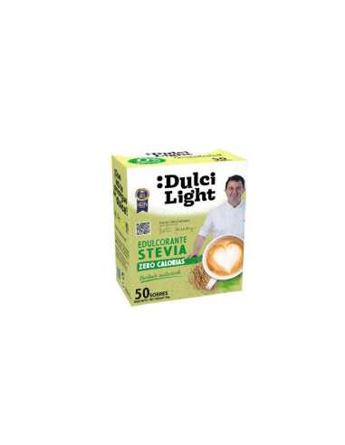 Edulcorante Stevia Zero 50 sobres Dulcilight