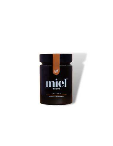 Miel de castaño Bio 450g Miel de Leon