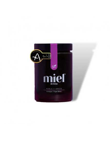 Miel de roble y brezo Bio 800g Miel de Leon