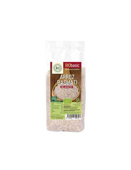 Arroz basmati blanco bio 500 g Sol Natural