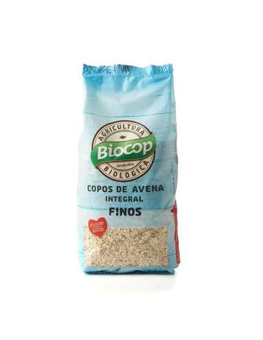 Copos de avena integral finos bio 500g Biocop