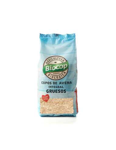 Copos de avena integral gruesos bio 500 g Biocop