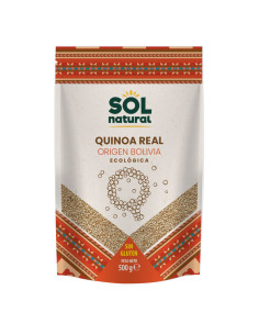 Quinoa Real sin gluten bio 500g Sol Natural