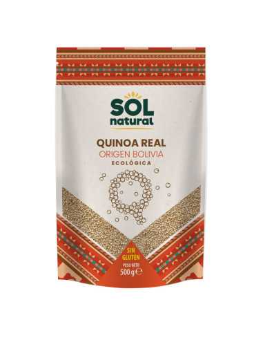 Quinoa Real sin gluten bio 500g Sol Natural