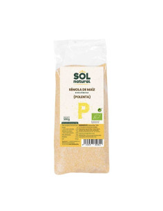 Sémola de maíz (polenta) bio 500 g Sol Natural