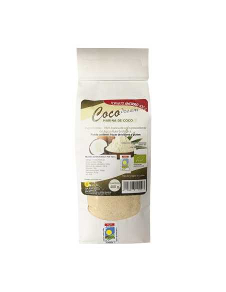 Harina de coco bio 400 g Dream Foods