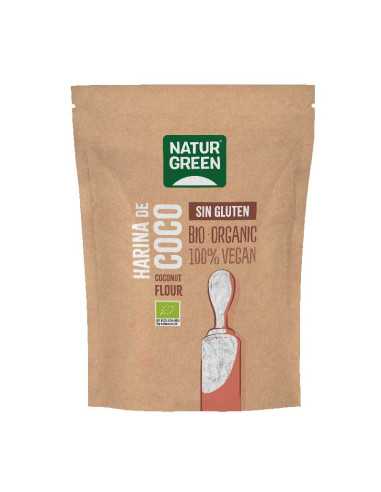 Harina de coco Bio s/gluten Bio 500g NaturGreen