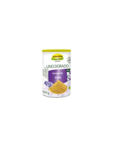 Lino Germinado molido Bio 500g Granovita