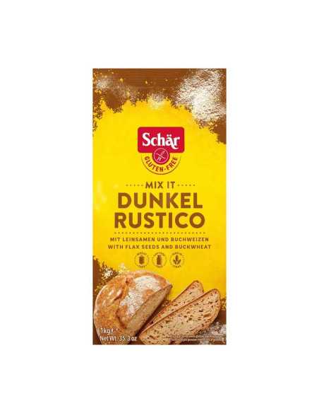 Mix para pan rustico 1kg Schar