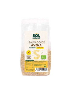 Salvado de avena sin gluten bio 300g Sol Natural
