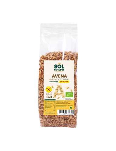 Avena hinchada con miel sin gluten bio 150g Sol Natural