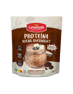 Avena Overnight Proteina Chocolate Sin gluten 300g Linwoods
