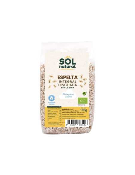 Espelta hinchada integral bio 100 g Sol Natural