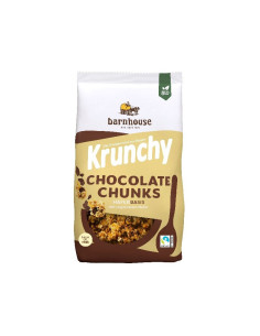 Muesli Krunchy chocolate chunks bio 500g Barnhouse