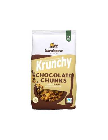 Muesli Krunchy chocolate chunks bio 500g Barnhouse