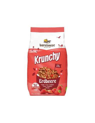 Muesli Krunchy Fresa bio 375g Barnhouse
