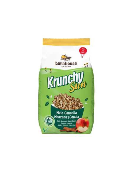 Muesli krunchy sun manzana-canela 375g Barnhouse