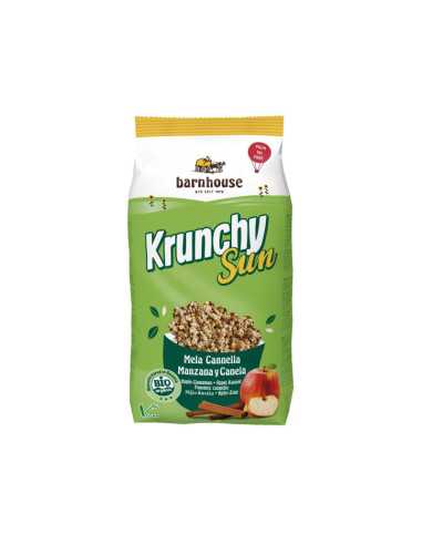 Muesly Krunchy Sun manzana y canela Bio 750g Barnhouse
