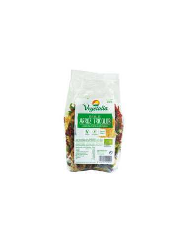 Espirales de Arroz Tricolor Bio 250g Vegetalia