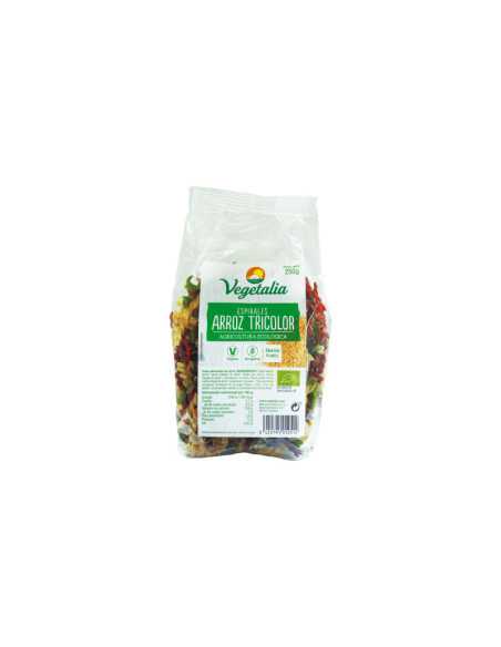 Espirales de Arroz Tricolor Bio 250g Vegetalia