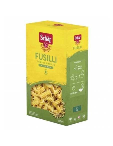 Fusilli de tirabuzón 500 g Schar