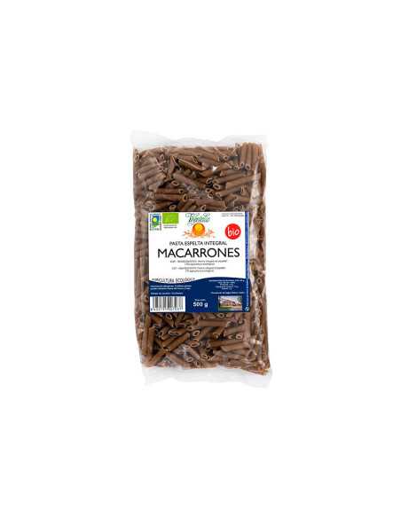 Macarrones de espelta integral bio 500 g Vegetalia