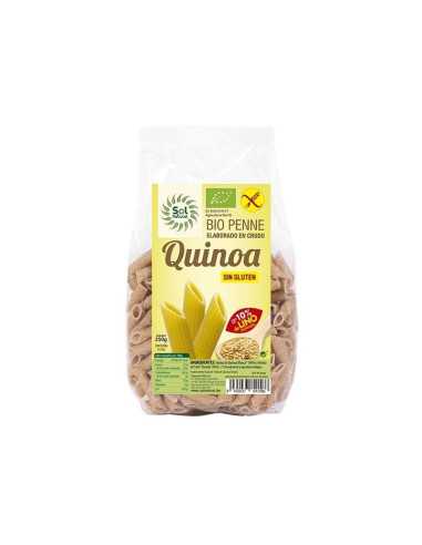 Penne de quinoa con lino bio sin gluten 250g Sol Natural