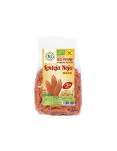 Penne lenteja roja con lino bio sin gluten 250g Sol Natural