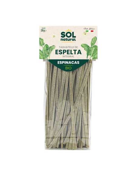 Tagliatelle de espelta con espinacas 250 g Sol Natural