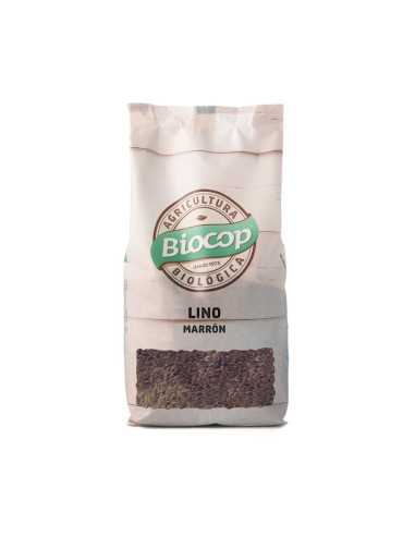 Lino marron bio 500g Biocop