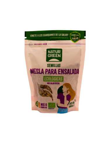 Mezcla 6 Semillas Ensaladas bio 200g Naturgreen