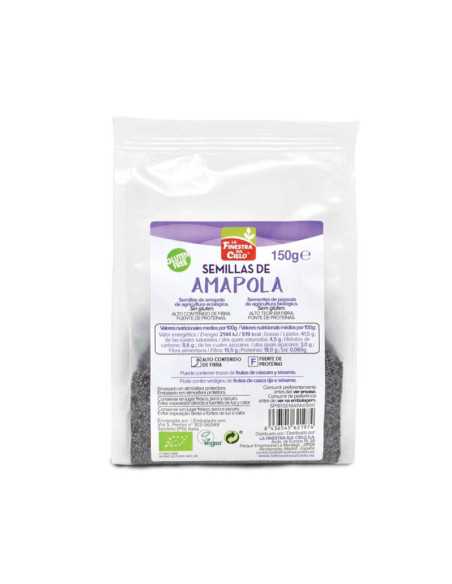 Semillas de amapola bio 150g La Finestra