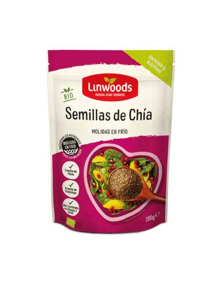 Semillas de Chia Molidas Bio 200g Linwoods