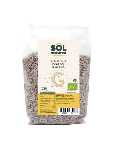Semillas de Girasol Bio 500g Sol Natural