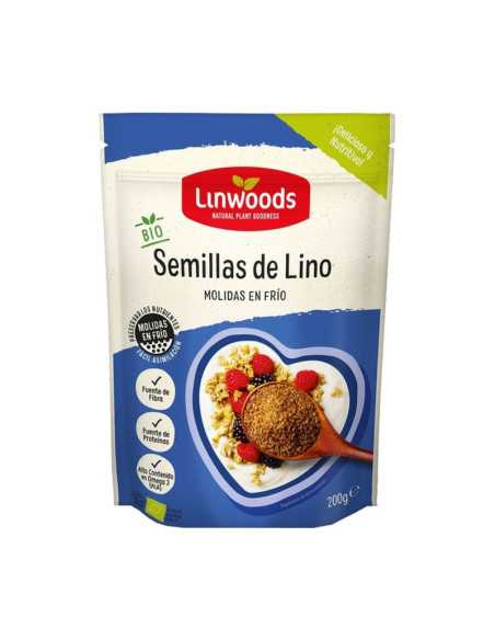 Semillas de Lino Molido Bio 200g Linwoods
