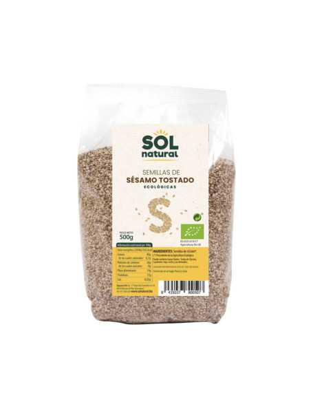 Semillas de Sesamo tostado Bio 500g Sol Natural