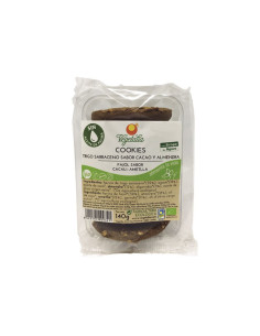 Cookies sarraceno, algarroba, almendra, agave Bio 140g Vegetalia