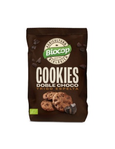 Cookies Trigo Espelta Doble Chocolate Bio 200g Biocop