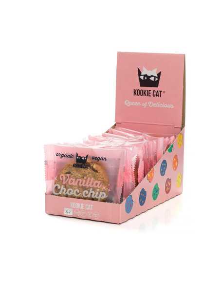 Galleta con vainilla & chocolate Bio 12x50g Kookie Cat