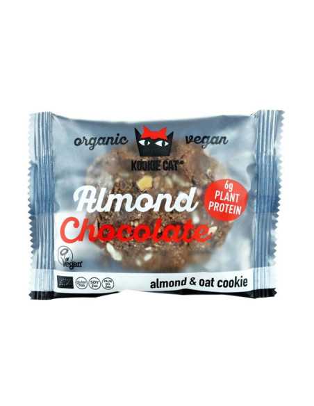 Galleta Proteica con almendra y chocolate Bio 12x50g Kookie Cat Galleta Proteica con almendra y chocolate Bio 12x50g Kookie Cat
